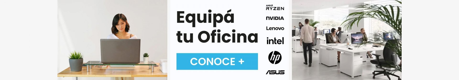 Todo para empresas: notebooks, PCs y accesorios de oficina