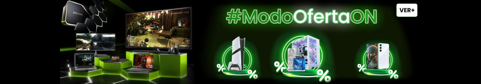 Mega ofertas en notebooks, PCs y accesorios gamer