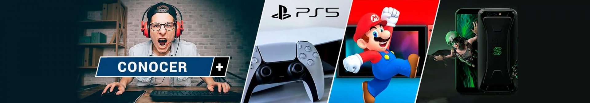 Todo para gamers: consolas, PCs, notebooks y accesorios