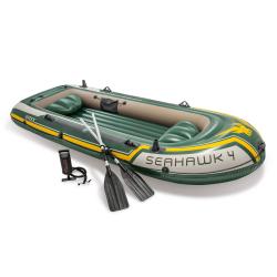 Bote Gomón Inflable Intex Seahawk 4 Set 19591/9