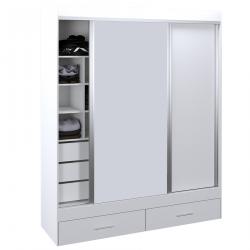 Placard CORSA Ropero Vestidor 2 Puertas 180x220 Blanco