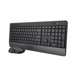 Kit Teclado y Mouse Trust Trezo Inalambrico ECO ES
