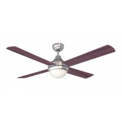 Ventilador De Techo Liliana 4 Aspas 5 Vel. Con Luz