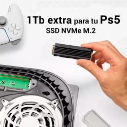 Disco de 1TB para Ampliacion de Almacenamiento Interno PS5