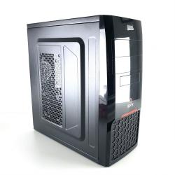 Gabinete SFX Kit 782 Teclado/Mouse  Fuente 500w Color Negro