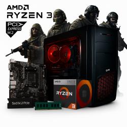 Pc Necxus Gamer Ryzen 5 8600G 8GB 512Gb M.2 Gabinete KIT
