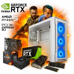 Pc Necxus Gamer Ryzen 7 5700G 16GB 512Gb SSD RTX3050 6GB GDDR6