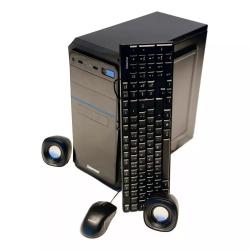 Gabinete Kit + Fuente Thermaltake TR2 500w con Teclado/Mouse/parlantes