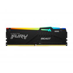Memoria RAM Kingston 16GB DDR5 5600Mhz Fury Beast RGB CL40