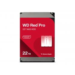 HD SATA3 Western Digital 22TB Red Pro NAS WD221kFGx 6 Gb/s 7200 RPM