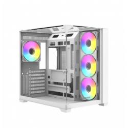 Gabinete Gamer Raidmax Infinita I620 Fishtank 4 Fan Argb