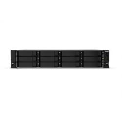 Nas Rackeable 12 Bahias Qnap 4GB Ram Expandible Storage 2U 2 Fuentes modulares r