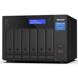 QNAP TVS-h674 NAS de Escritorio 6 Bahías - Intel Core i5, 32GB RAM, 2.5GbE
