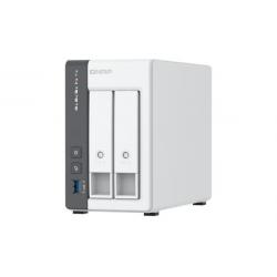 Storage qnap nas 2-bay 4 core 1.7ghz 1gb 2port1g