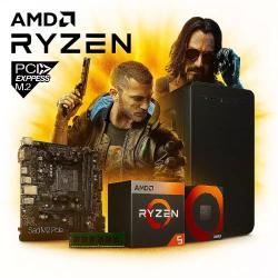Pc Necxus Gamer Ryzen 5 5600GT 8GB 1TB SSD Gabinete KIT