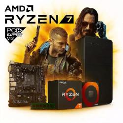 Pc Necxus Ryzen 7 5700G 16GB 500GB SSD Gabinete KIT