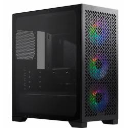 Gabinete cooler master elite 302 black (3 fans argb)