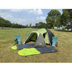 Carpa foco combo 2 sillas+2 bolsas dormir+2 mochilas+2 palitos trekking