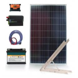 Kit De Panel Solar Autoinstalable 600w Con Usb Foco 26847/3