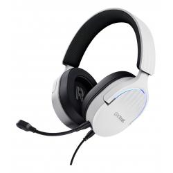 Auricular gamer trust fayzo 7.1 white gxt490w