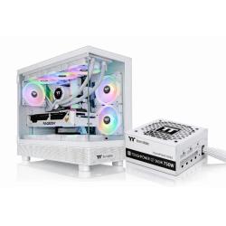 Gabinete c/fuente view 270 + 750w 80 plus gold (white edition)