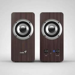 Parlante PC Genius 2.0 10 Watts dark brown