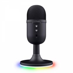 Microfono trust yunix usb black gxt234