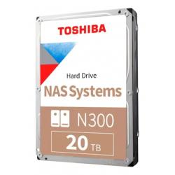 Disco duro interno toshiba 20tb n300 sata 3,5 7200rpm hdwg82axzsta