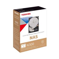 Disco duro interno toshiba 20tb n300 pro nas sata iii 3,5 7200rpm hdwg82axzstb
