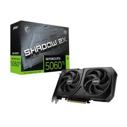 Placa de video msi nvidia geforce rtx 5060 ti shadow 2x oc plus 8gb gddr7 912-v5