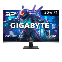 Monitor gamer gigabyte 2k Curvo 32 Pulgadas 180Hz
