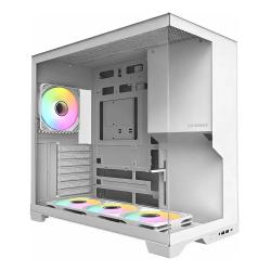 GABINETE GAMER RAIDMAX INFINITA i700 WHITE ARGB TG