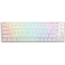 Teclado mecanico ducky one 3 sf teclas blancas interruptor rojo silencioso ingle